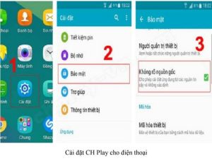 Tải và cài đặt Ch play về máy